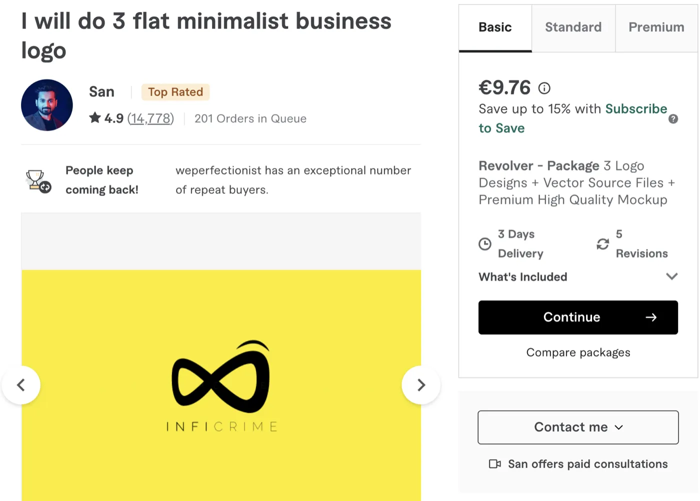 San will make minimalistic logo for you for a price of kebab 🌯